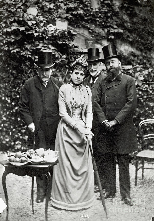 Edgar Degas, Strauss, Cave And Gauderax Photograph by Bettmann