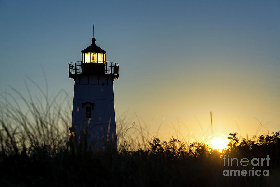 Edgartown Lighthouse Sunrise Photograph by John Greim - Fine Art America