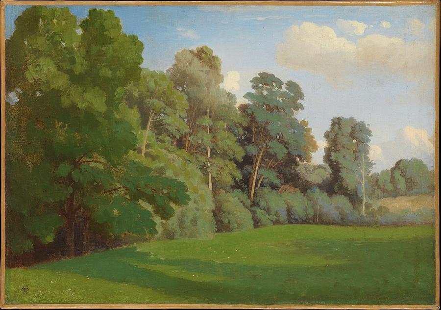 Edge Of A Wood Ca 1850 Painting