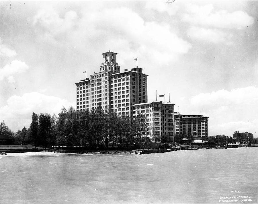 Edgewater Beach Hotel Photograph by Chicago History Museum