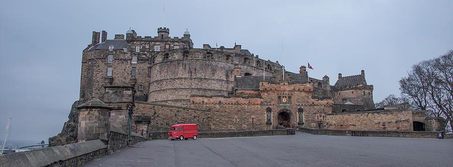 Edinburgh Castle - Scotland Photograph by Bill Cannon