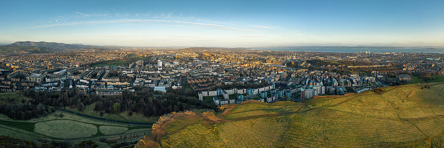 Edinburgh from Salisbury Crags by Dave Bowman Edinburgh from Salisbury Crags by Dave Bowman