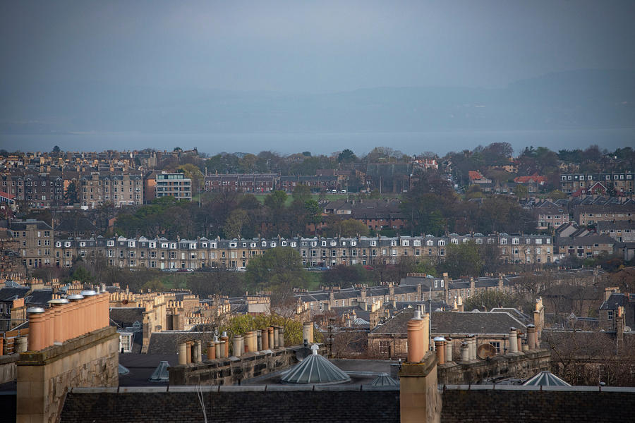 Edinburgh Scotland Cityscape Photograph by Bill Cannon