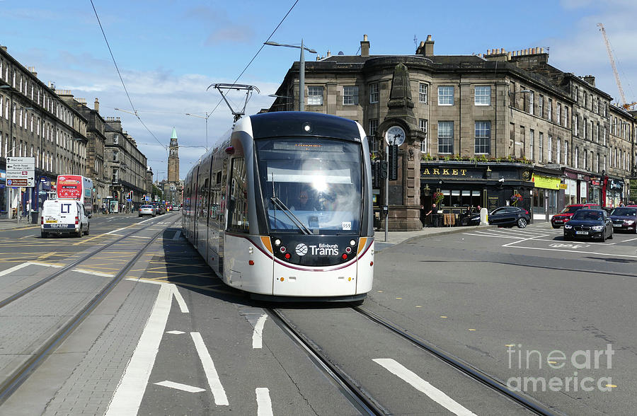 Edinburgh Tram - Haymarket by Phil Banks Edinburgh Tram - Haymarket by Phil Banks