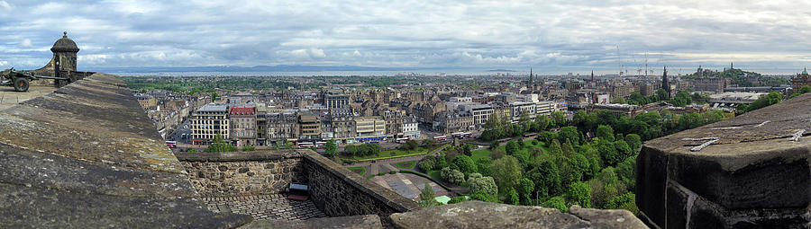 Edinburgh,Scotland Panorama Photograph by Dave Mills