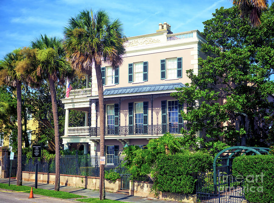 Edmondston-alston House In Charleston Photograph by John Rizzuto