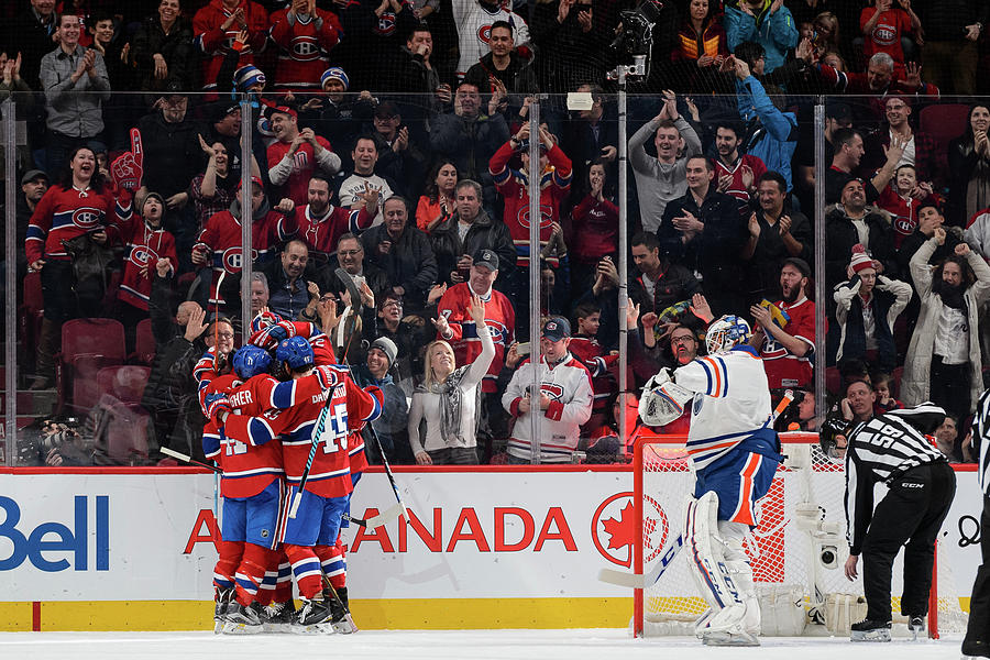 Edmonton Oilers V Montreal Canadiens Photograph by Minas Panagiotakis