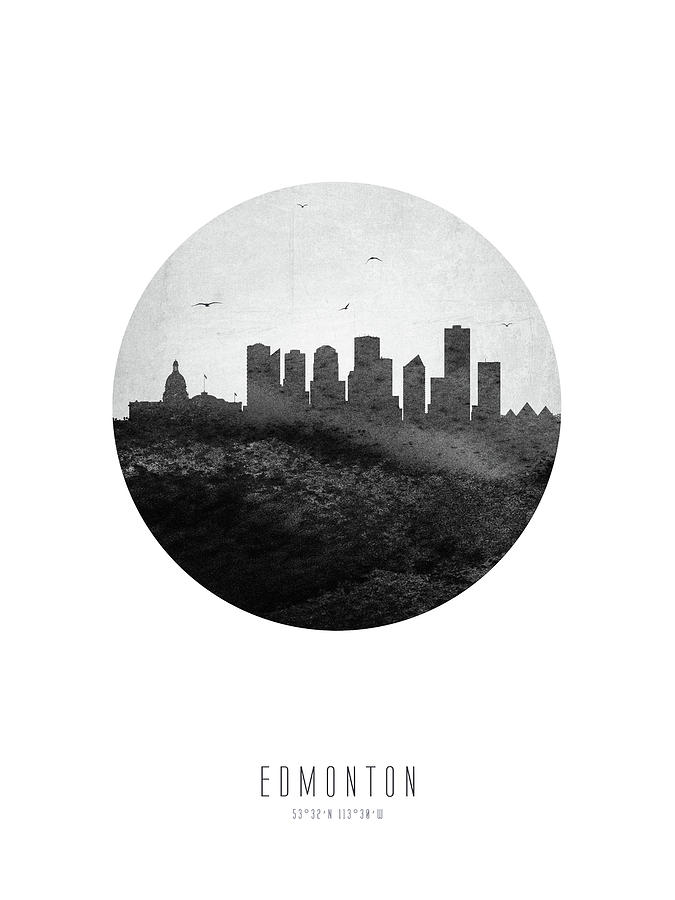Edmonton Skyline Caabed04 Digital Art