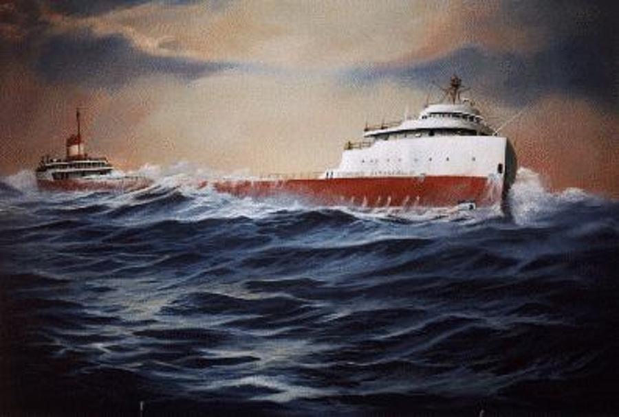 Edmund Fitzgerald Wreck View — Cap'n Jim's Gallery