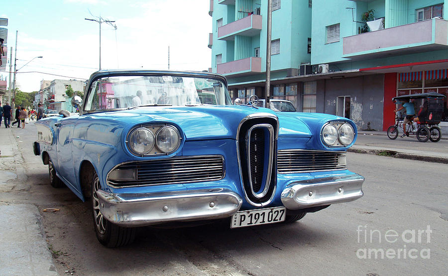 Edsel in Havana Photograph by The Harrington Collection