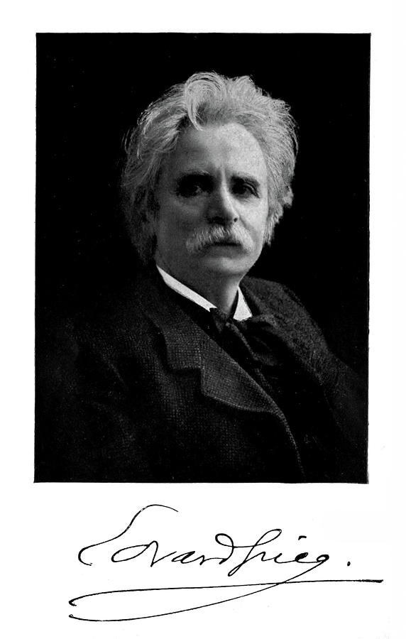Edvard Grieg, Norwegian Composer Photograph by Science Source