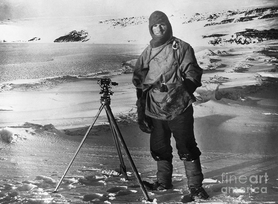 Edward Evans In Antarctic Expedition Photograph by Bettmann