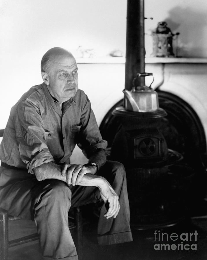 Edward Hopper, American Artist Photograph by Bettmann
