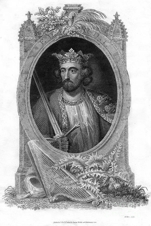 Edward I Of England, 1804.artist Milton Drawing by Print Collector