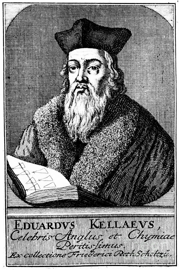 Edward Kelley, Astrologer Drawing by Print Collector