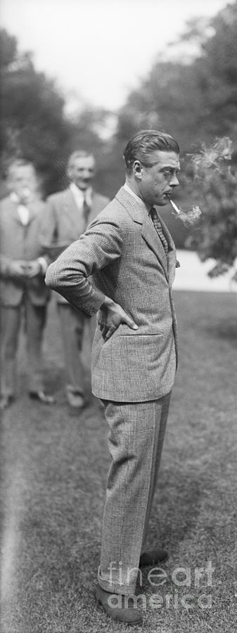 Edward, Prince Of Wales, 1924 Photograph by Bettmann