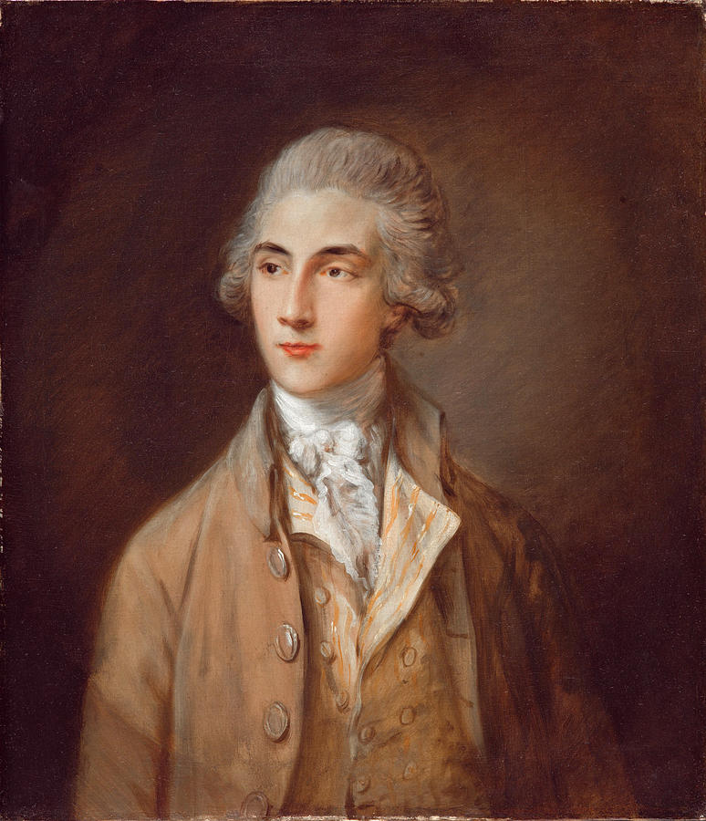 Edward Swinburne Painting by Thomas Gainsborough
