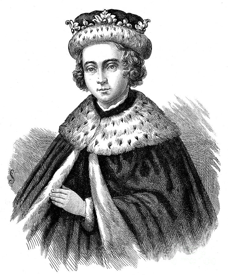 Edward V, One Of The Princes Drawing by Print Collector