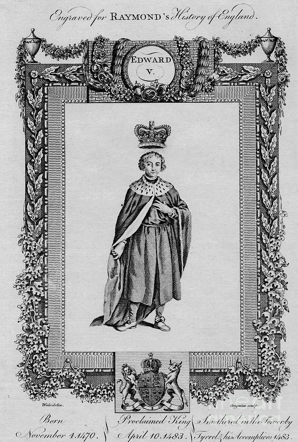 Edward V Drawing by Print Collector