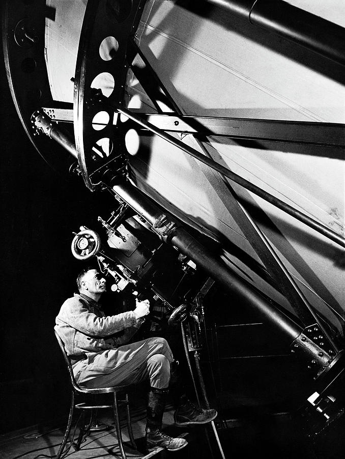 Edwin Powell Hubble Photograph by Margaret Bourke-white Edwin Powell Hubble Photograph by Margaret Bourke-white