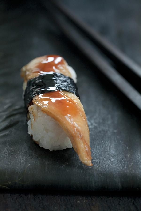 Eel Nigiri Sushi Photograph by Martina Schindler