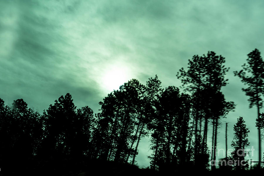 Eerie Night Sky Photograph By Carol Bilodeau Pixels