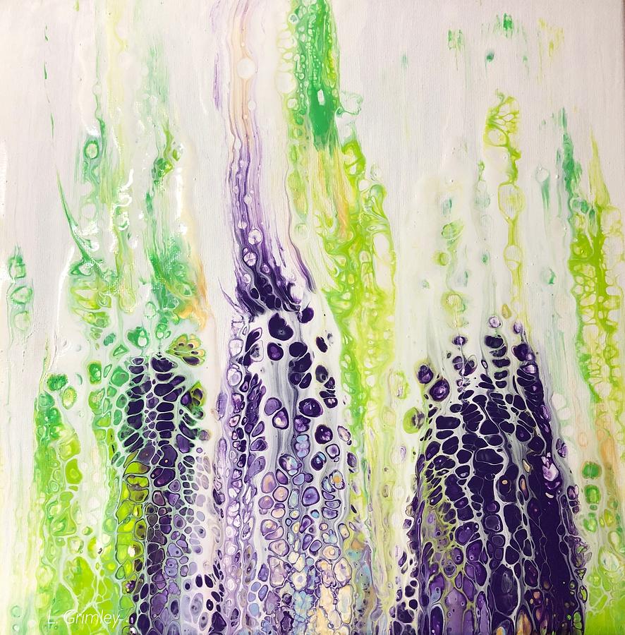 Effervescence Painting by Lessandra Grimley