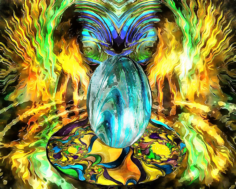 Egg Psychedelic by Mario Carini Egg Psychedelic by Mario Carini