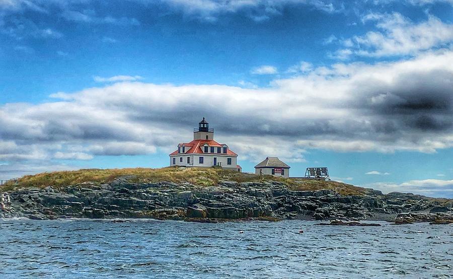 Egg Rock Lighthouse Maine Photograph by William E Rogers - Pixels