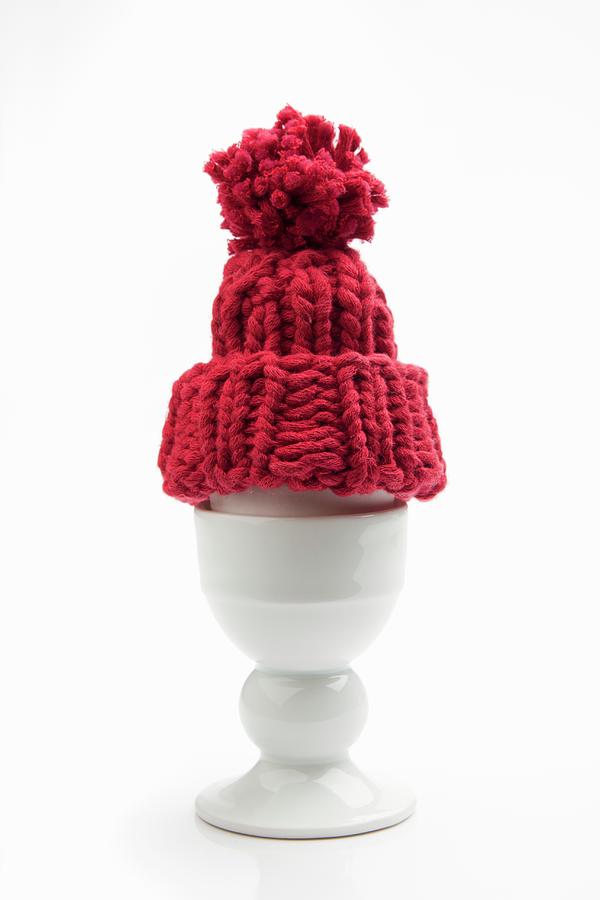 Eggcup With Egg And Egg Cosy Photograph by Sabine Lscher
