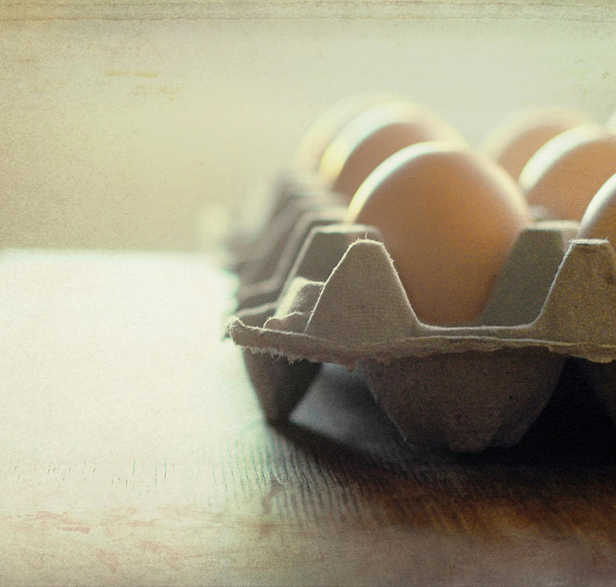 Eggs In One Basket Photograph by Dawn D. Hanna