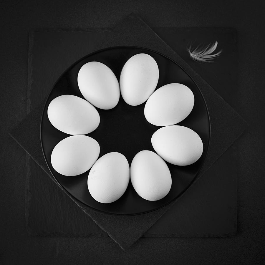 Eggs Photograph by Zlatina Peeva