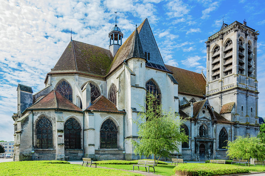 Eglise Saint Nizier Troyes Photograph by Marcy Wielfaert