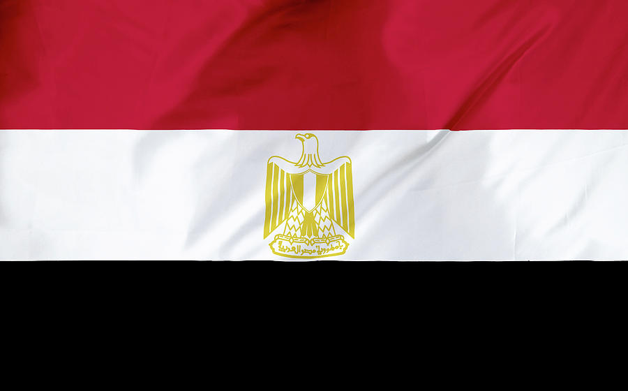 Egypt Flag Digital Art by Hasan Ahmed - Fine Art America