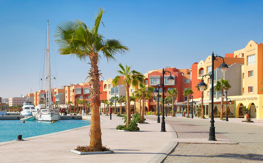 Egypt - Hurghada City, Marina Photograph by Jan Wlodarczyk - Fine Art ...