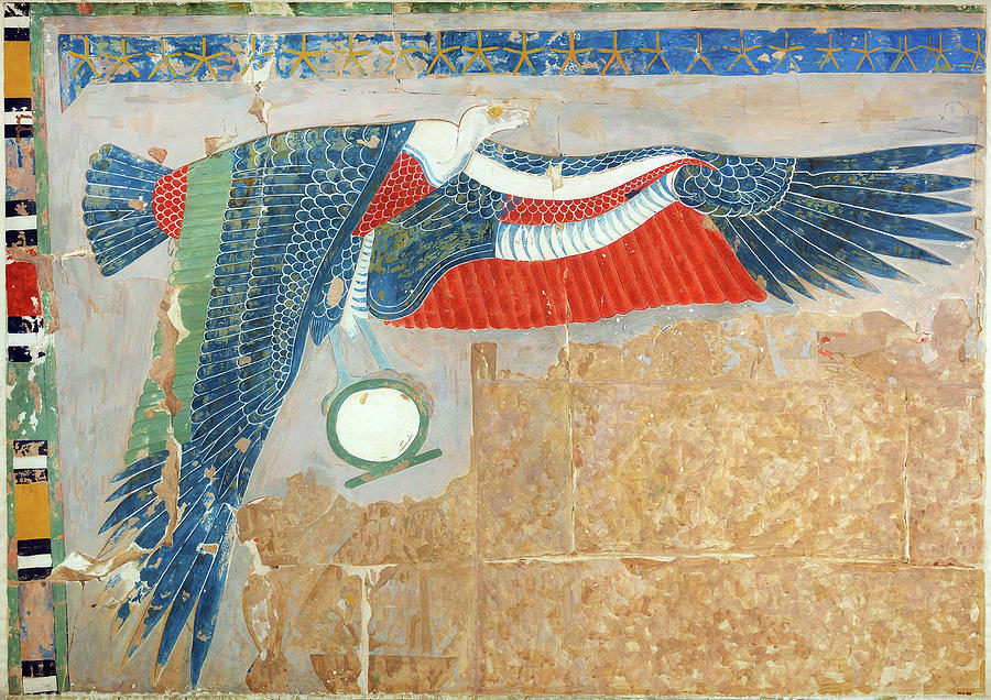 Egypt: Nekhbet Painting by Charles K. Wilkinson
