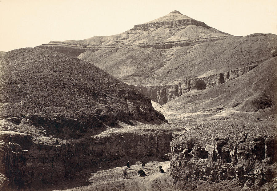 Thebes, 1857 Photograph by Francis Frith