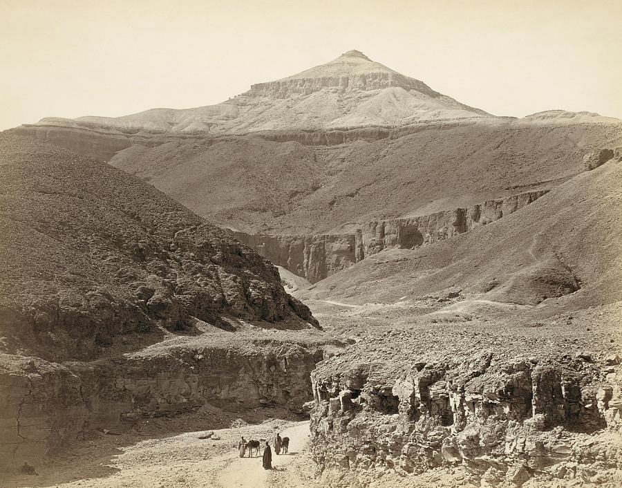 Valley of the Kings, Thebes, C1857 Photograph by Francis Frith