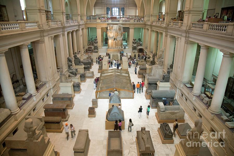 Egyptian Museum Photograph by Peter Menzel/science Photo Library