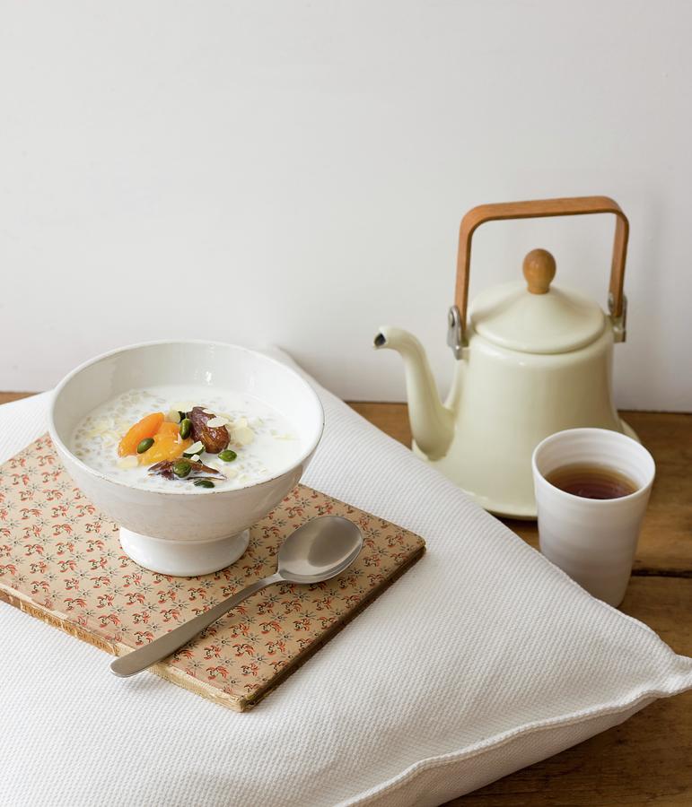 Egyptian Porridge With Tea Photograph by Akiko Ida
