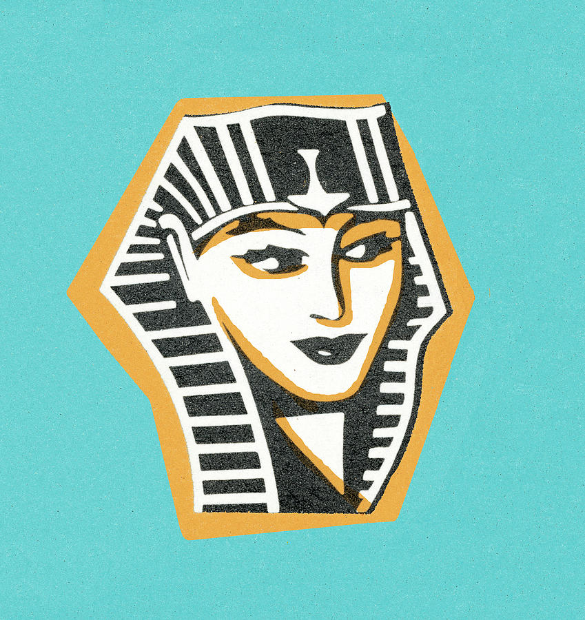 Queen Drawing - Egyptian woman by CSA Images