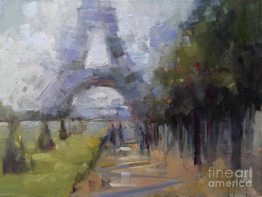 Eiffel Avenue Painting