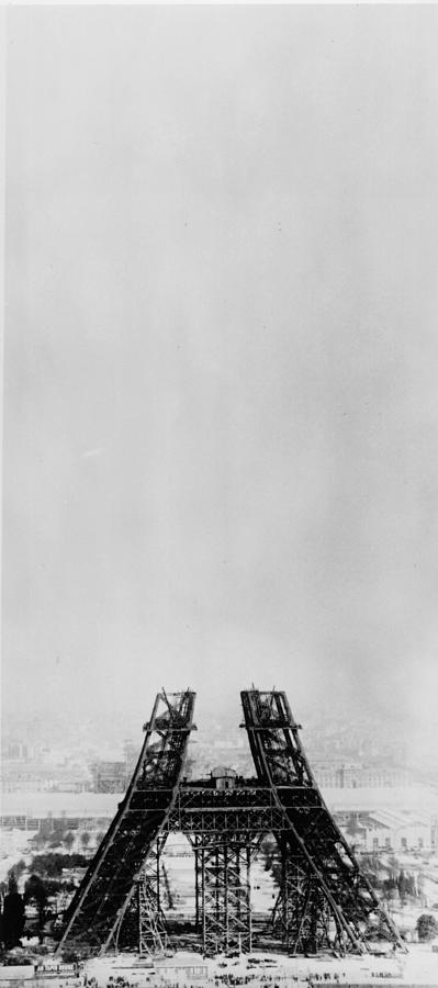 Eiffel Construction 5 Photograph by Henry Guttmann Collection
