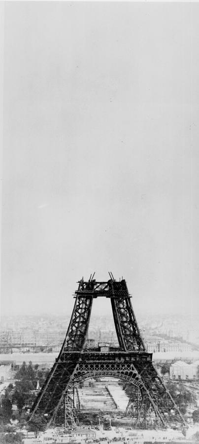 Eiffel Construction 6 Photograph by Henry Guttmann Collection