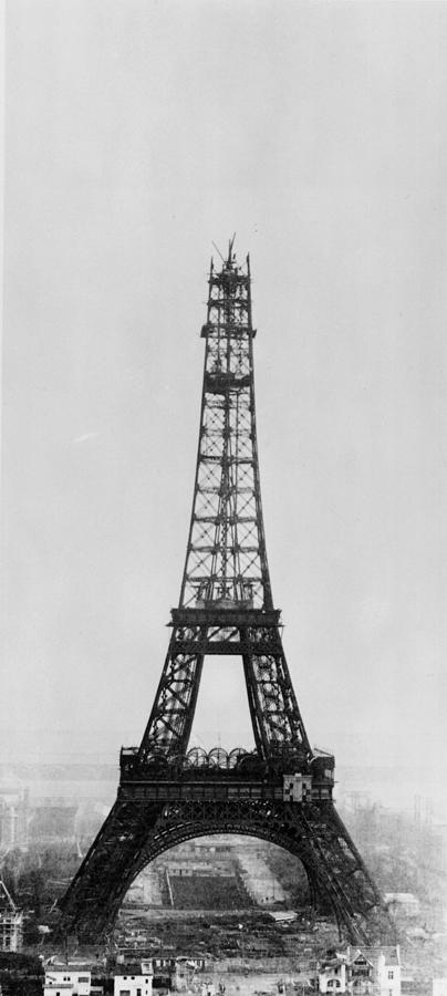 Eiffel Construction 9 Photograph by Henry Guttmann Collection
