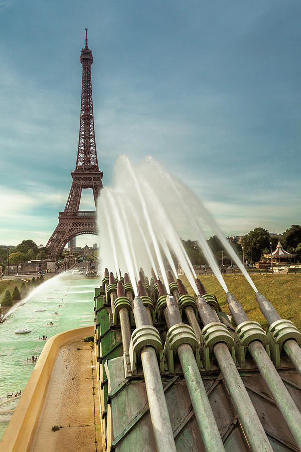 Eiffel in the Summer Photograph by Andrew Soundarajan