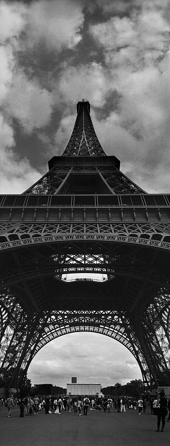Eiffel Tower Photograph - Eiffel Pano 2-1 by Moises Levy