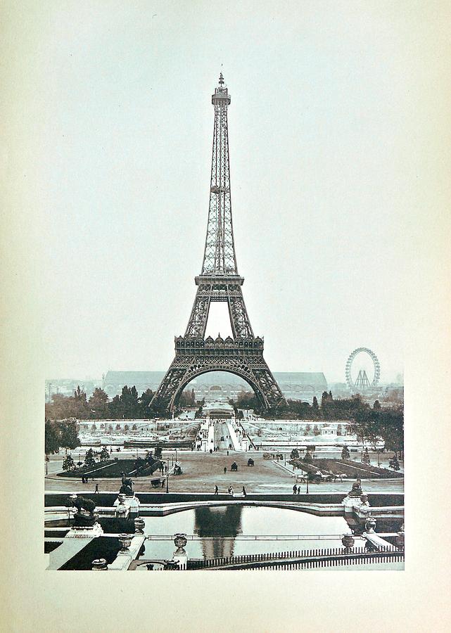 Eiffel Power Paris 1900 Photograph by Ira Shander