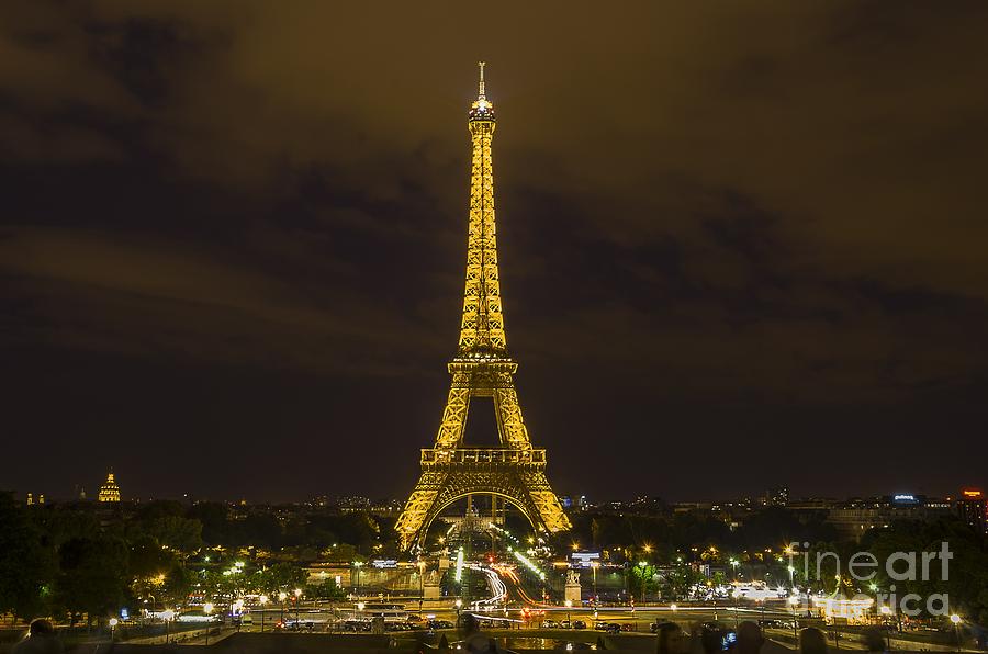Eiffel Tower 1 Digital Art by Michael Graham