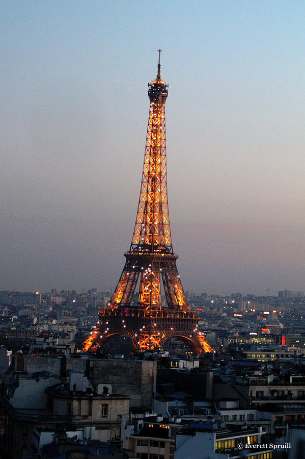 Eiffel Tower 19 Photograph by Everett Spruill